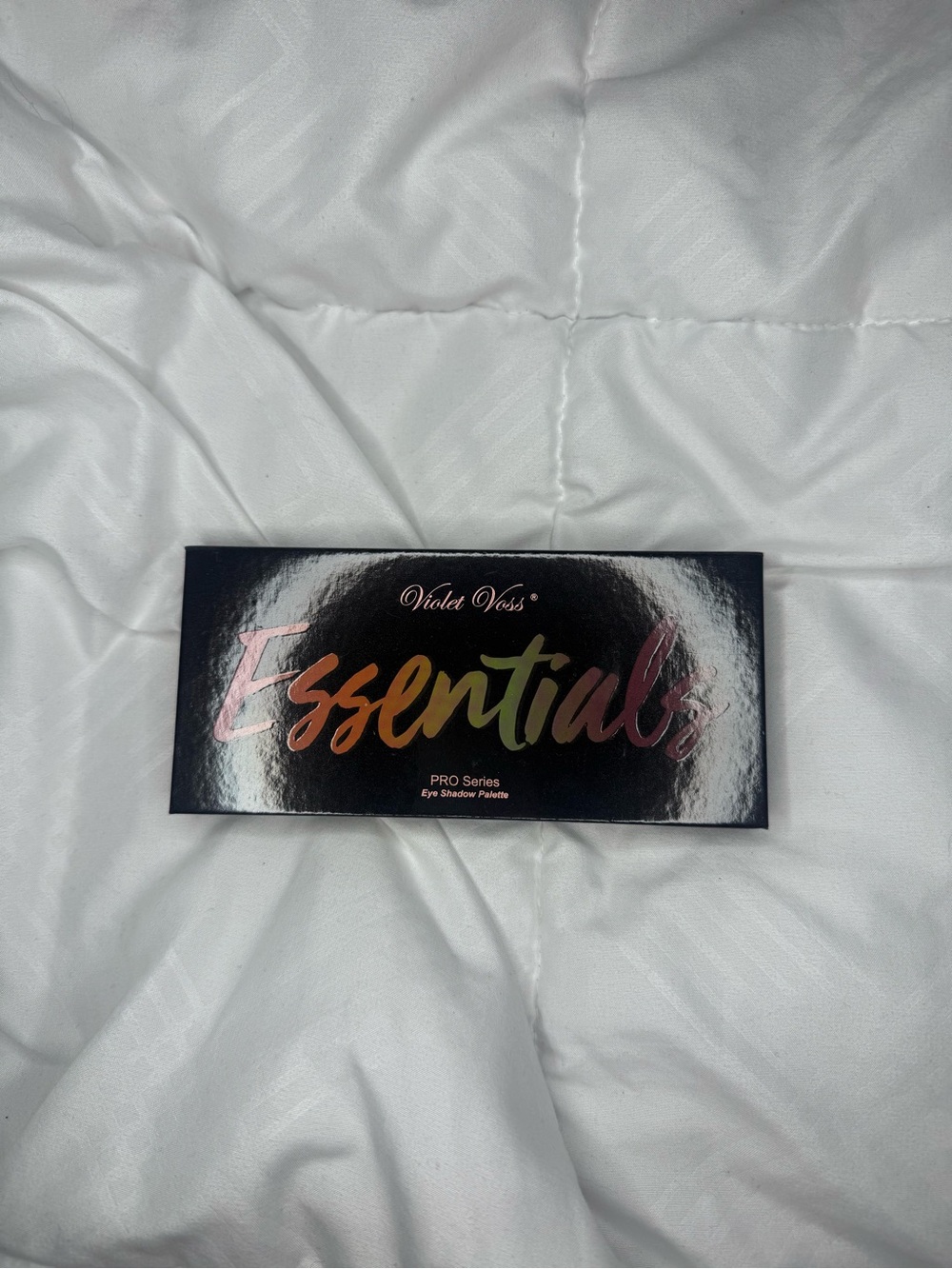 Violet Voss Black Reflective Eyeshadow Palette Box